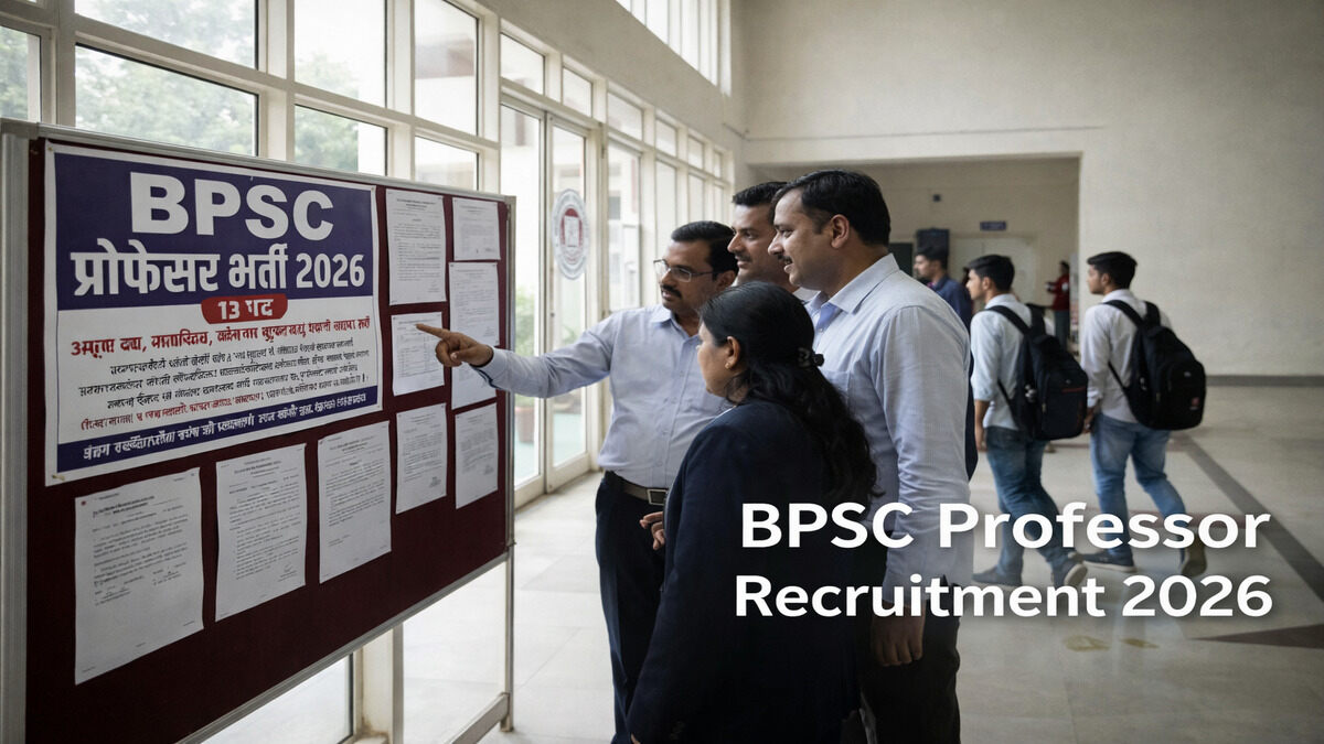 BPSC Professor Recruitment 2026