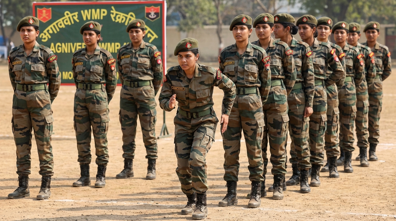 Indian Army Agniveer Women Military Police WMP Recruitment 2026