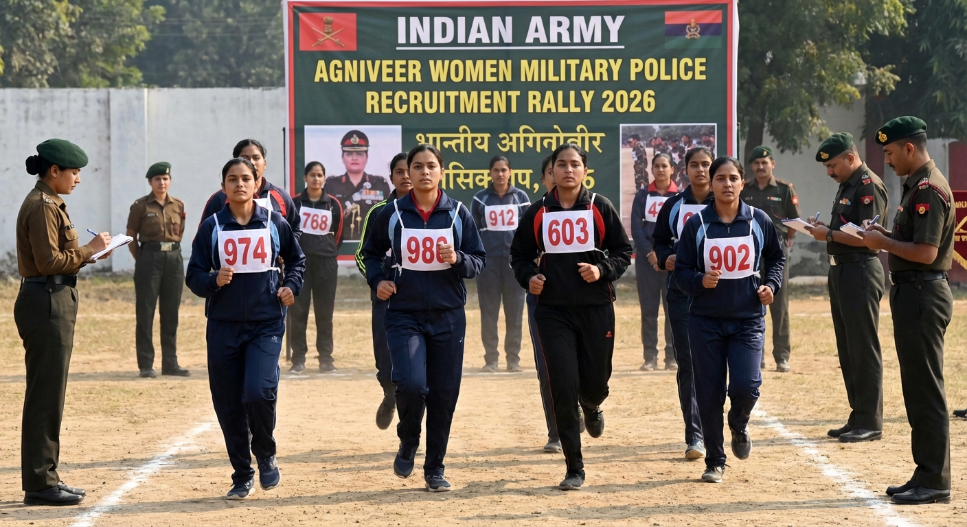 Indian Army Agniveer Women Military Police WMP Recruitment 2026