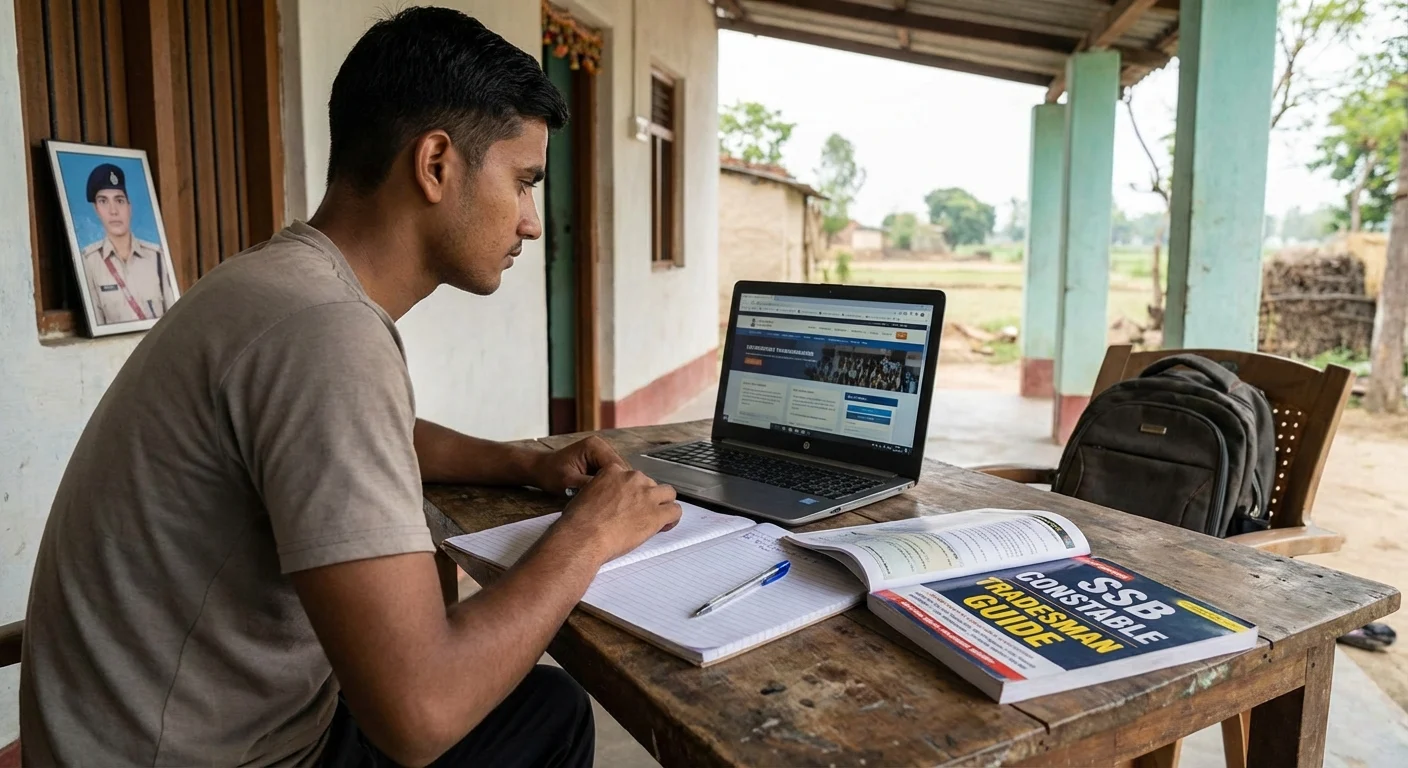 SSB Constable Tradesman Recruitment 2026