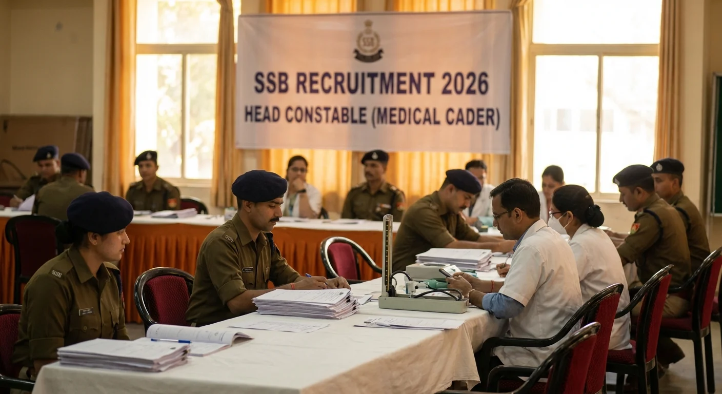 SSB Head Constable (Medical Cader) Recruitment 2026