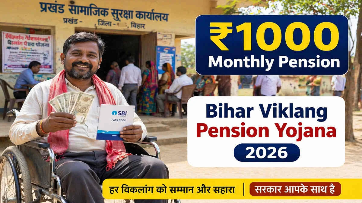 Bihar Viklang Pension Yojana 2026